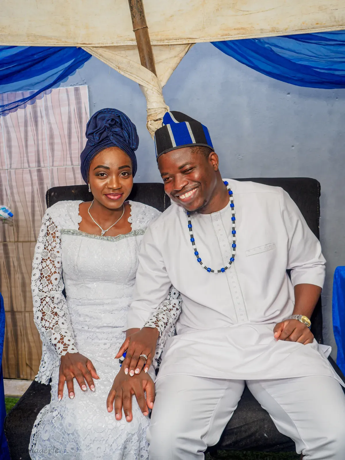 Adiya & Aderemi: An Intimate Introduction Ceremony — Photo 9