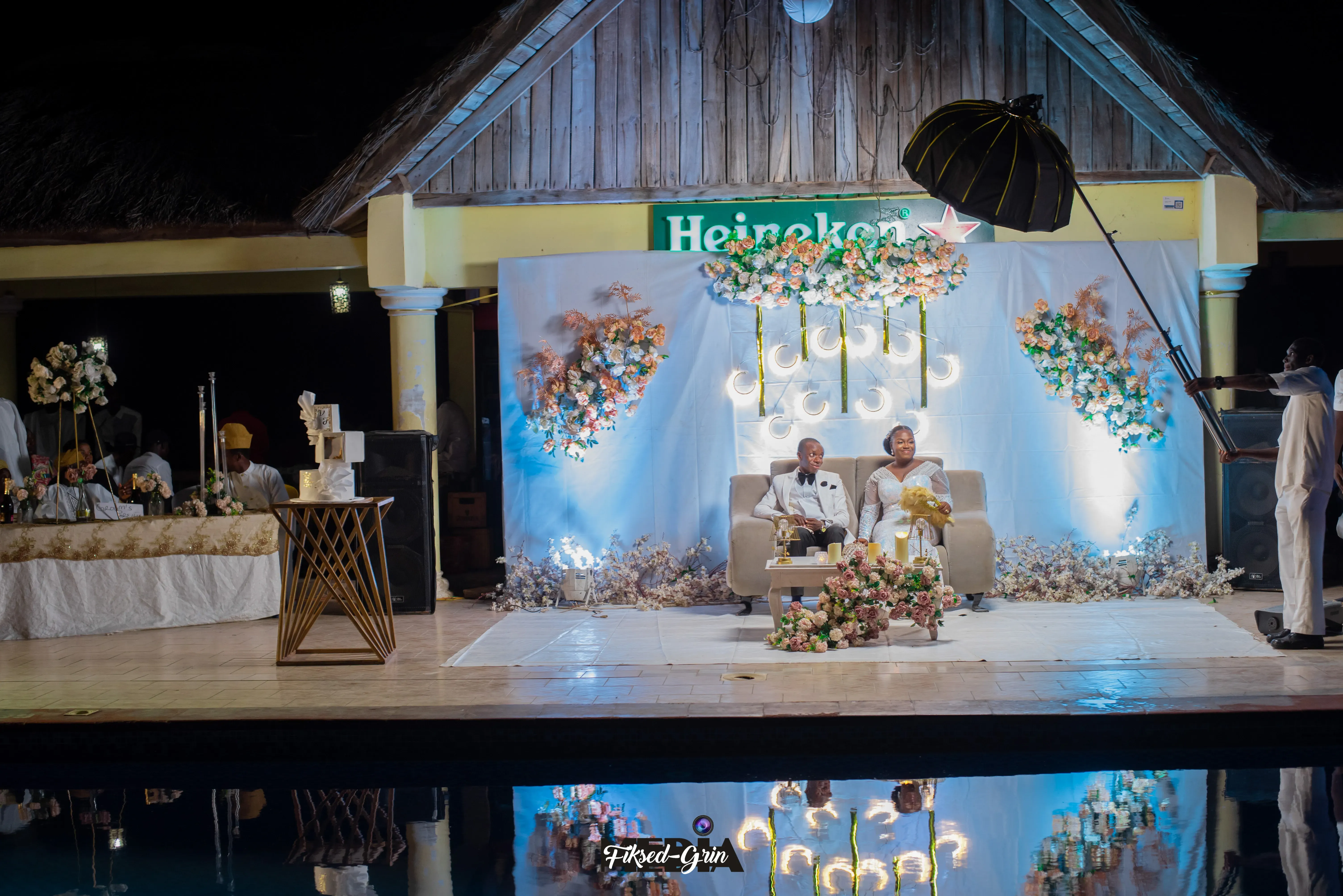 Vera Weds Destiny: A Romantic Pool-Side Wedding Celebration — Photo 7